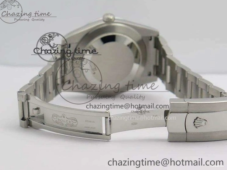 1:1 DateJust SS White Bracelet Dial Edition 41mm On Noob SS Best Roman 126300 A3235 0425